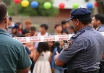 baleados em festa infantil