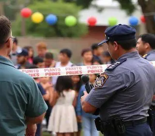 baleados em festa infantil