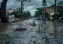 chuva forte Curitiba