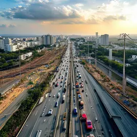 obras de duplicação do Contorno Norte de Curitiba