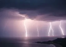 raios no litoral do Paraná