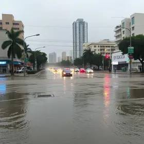 chuva em Curitiba