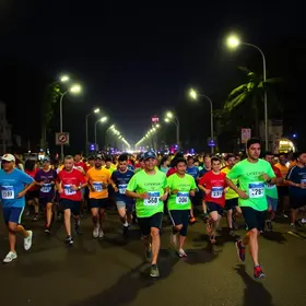 corrida noturna Ilumina Paraná