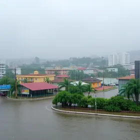 chuva extrema em Curitiba