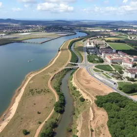 obras das trincheiras da Vila São Pedro