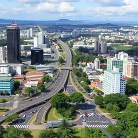 obras viárias Curitiba