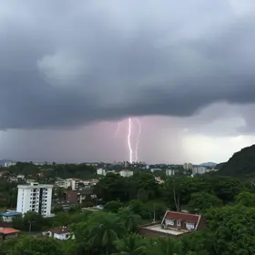 temporal em Curitiba