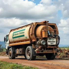 caminhão do lixo tóxico