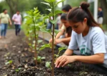 distribuição de mudas de árvores em Curitiba