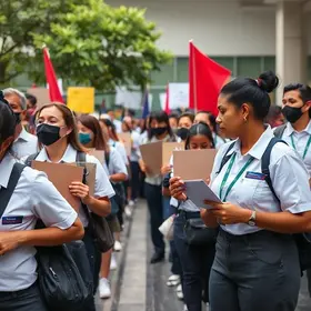 greve profissionais da educação em Curitiba