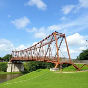recuperação da passarela metálica histórica