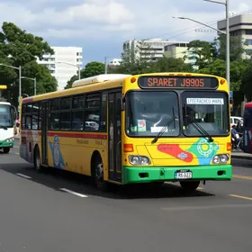 divulgação da idade dos ônibus de Curitiba