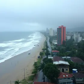 granizo e chuva forte